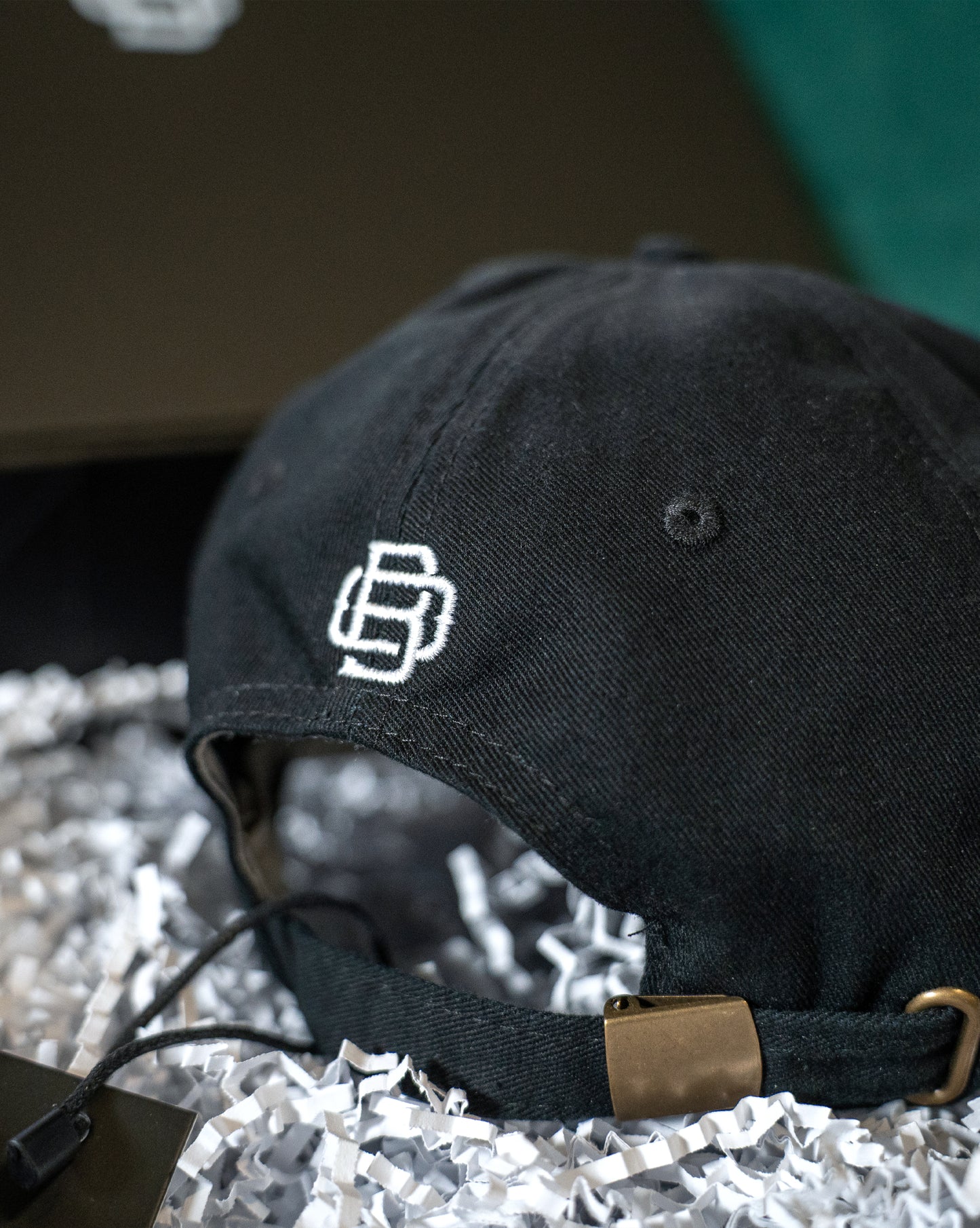 Base Cap Black "Classic Monogram"