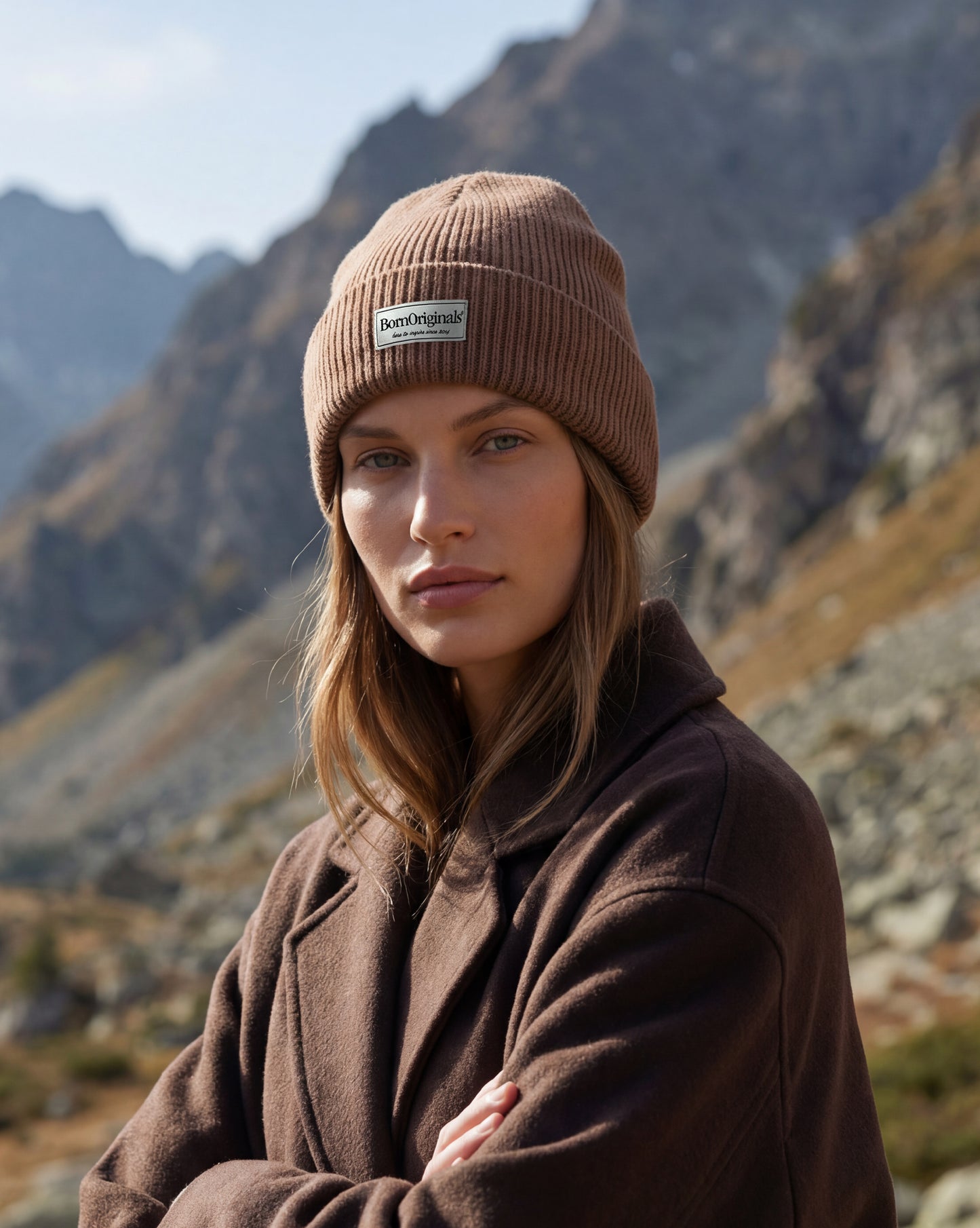 Brown Beanie "Classic"