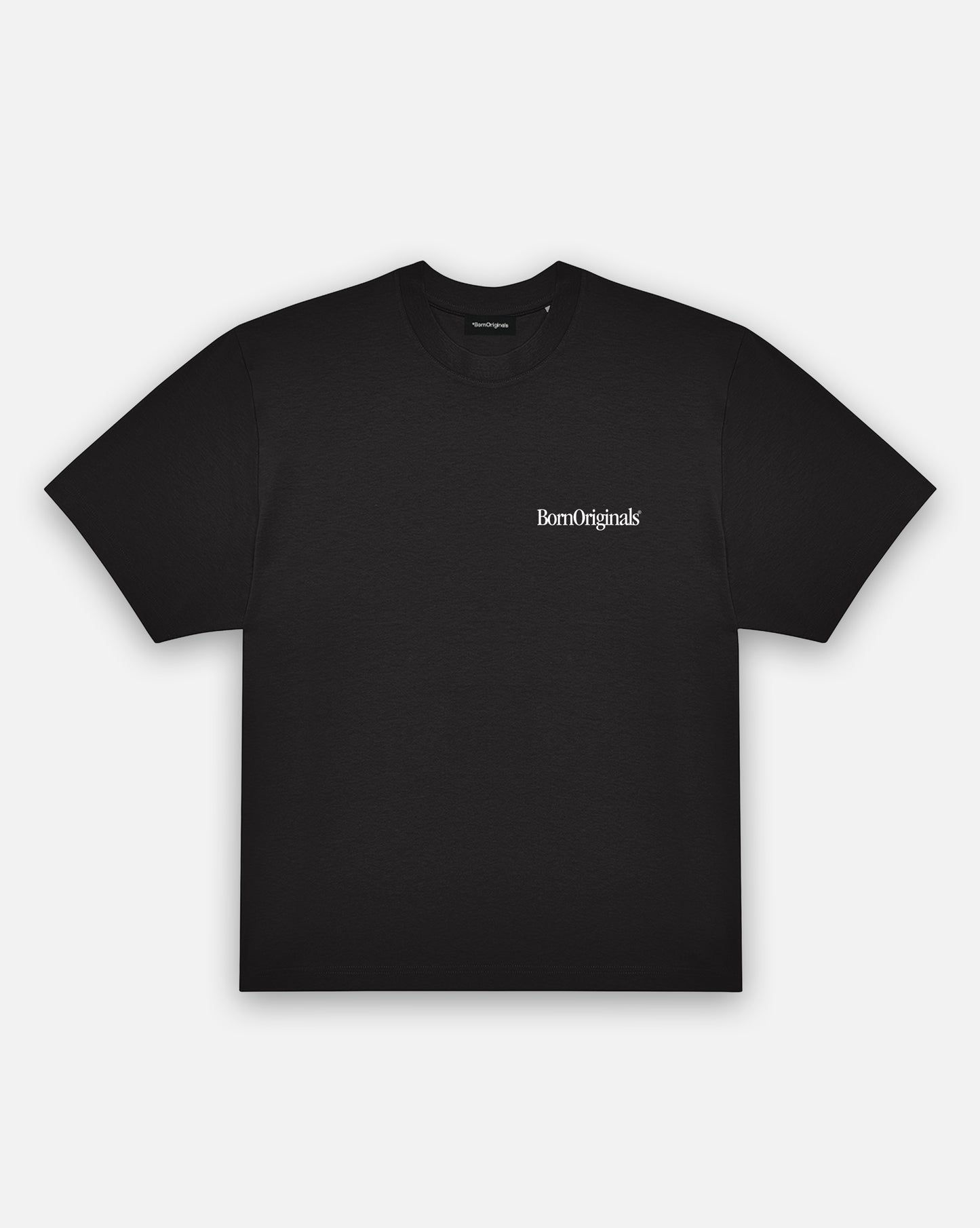 Unisex Oversized T-Shirt Black "Classic Monogram"