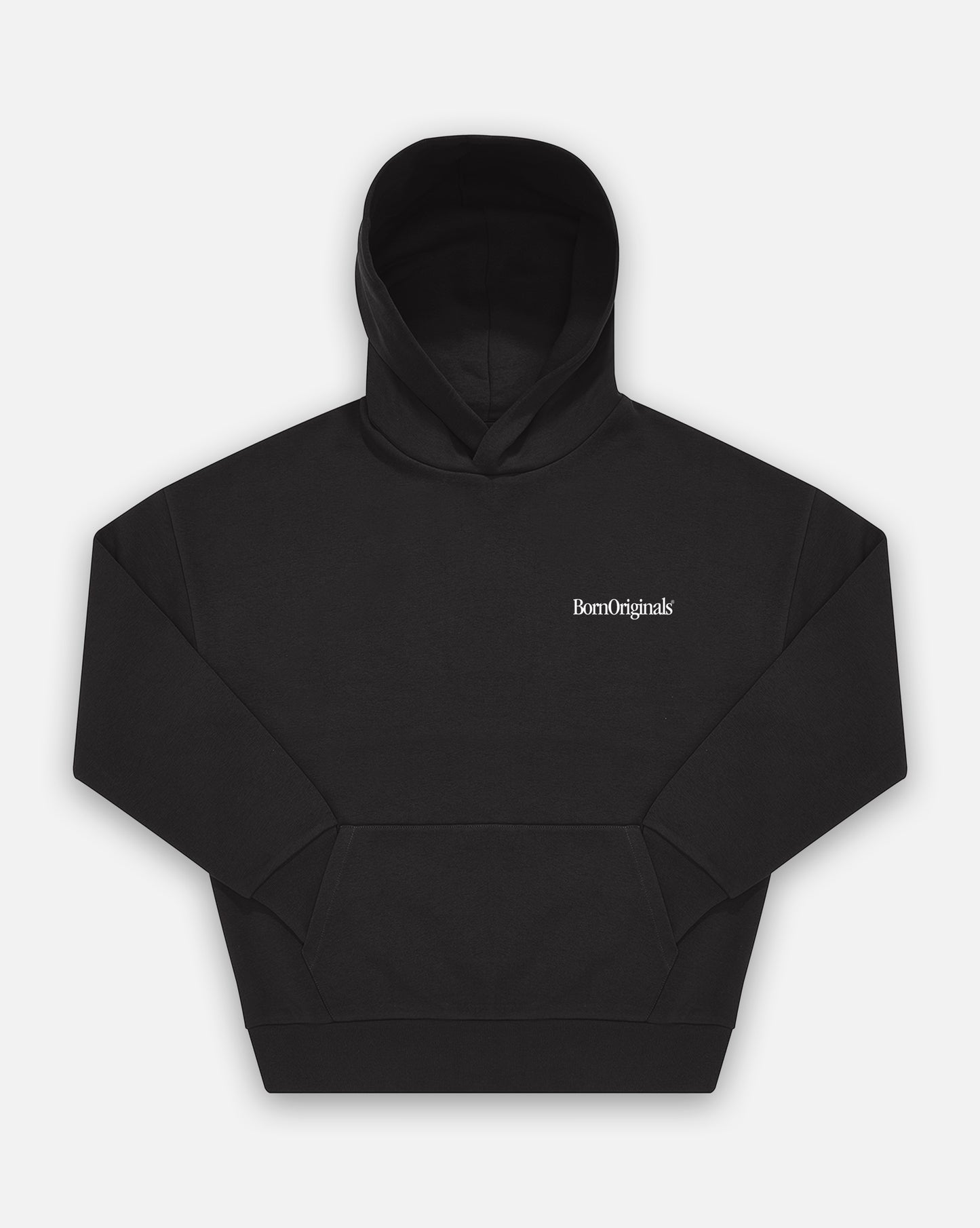 Unisex Hoodie Black "Classic Monogram"