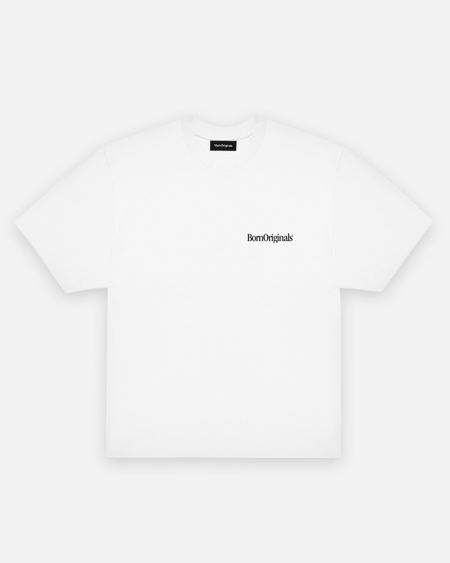 Unisex Oversized T-Shirt White "Classic Monogram"